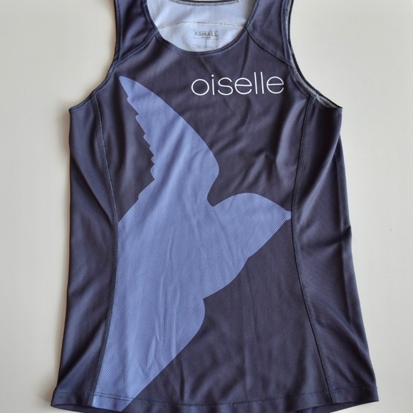 Oiselle Volee Team Singlet, Slate XS - Picture 1 of 5